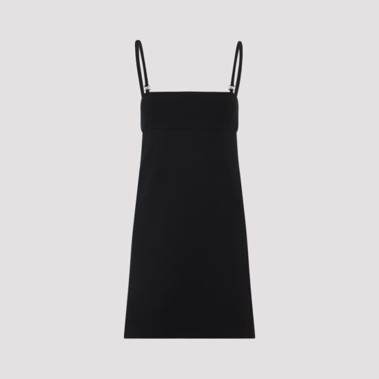 25FW 스포트막스 숏 원피스 2522626051600 13117 Black - SPORTMAX