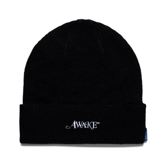 25FW 어웨이크 NY 비니 AWK FW25 HT002 BLACK