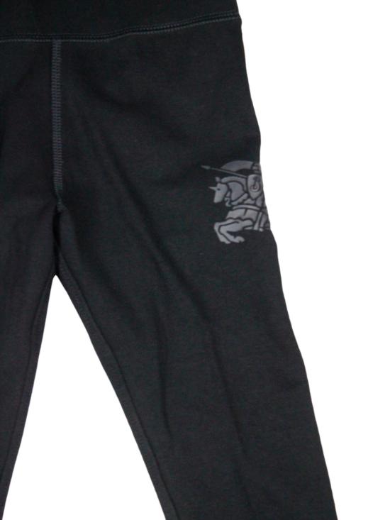 25FW [키즈] 버버리 스트레이트 팬츠 8068680 A1189 Black - BURBERRY