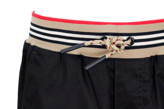 24FW [키즈] 버버리 트레이닝/조거 팬츠 8030127 EBSFA1189 Black - BURBERRY