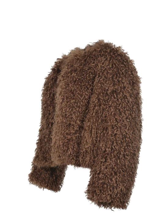 25FW 딸리아토레 무톤 PERLAF80010 M1072 BROWN - TAGLIATORE