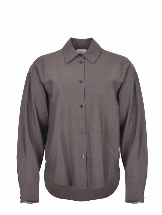 25FW 알리지 셔츠 165247A5219 PTL Brown