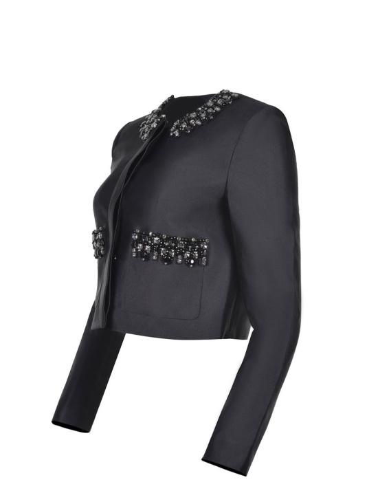 25FW 셀프 포트레이트 자켓 AW25 061JBLACK Black - SELF PORTRAIT