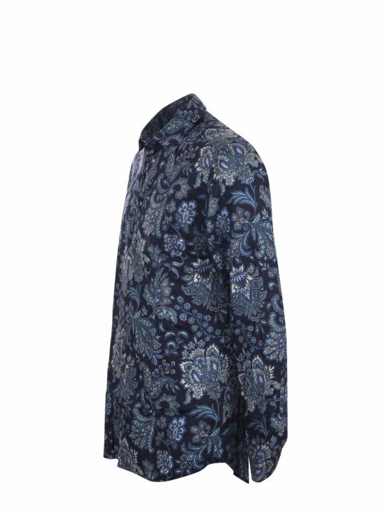 25FW 에트로 긴팔 셔츠 MRIB000199SA5L8 X0883 BLU - ETRO