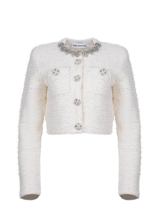 25FW 셀프 포트레이트 가디건 AW25 028JCREAM Beige