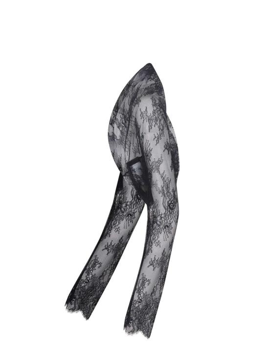 25FW 알베르타 페레티 긴팔 티셔츠 3302 66200555 Black - ALBERTA FERRETTI