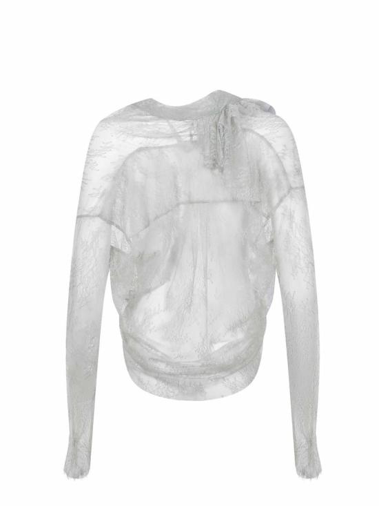 25FW 알베르타 페레티 블라우스 0213 66200483 GREEN - ALBERTA FERRETTI