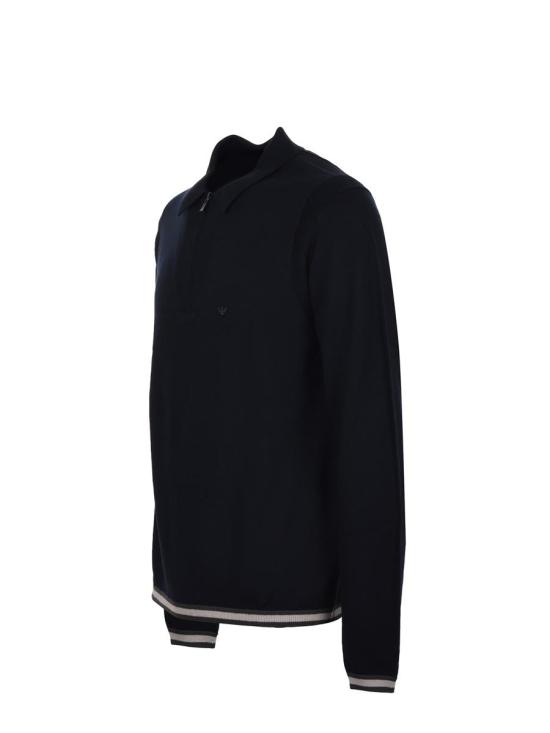 25FW 엠포리오 아르마니 긴팔 셔츠 EM001512AF14158 UB118 BLUE - EMPORIO ARMANI