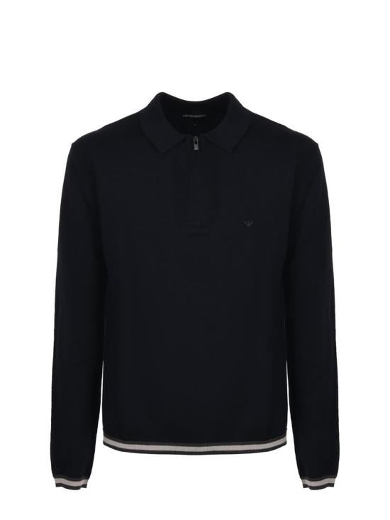 25FW 엠포리오 아르마니 긴팔 셔츠 EM001512AF14158 UB118 BLUE