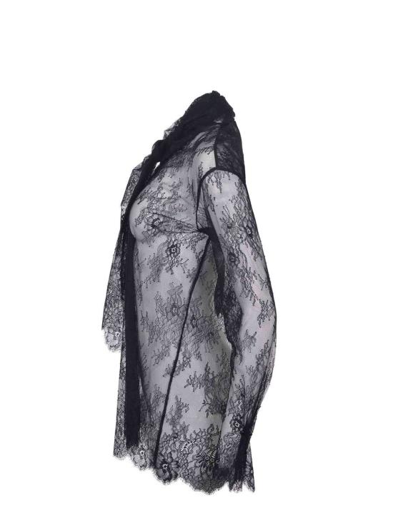 25FW 알베르타 페레티 셔츠 0214 66200555 Black - ALBERTA FERRETTI