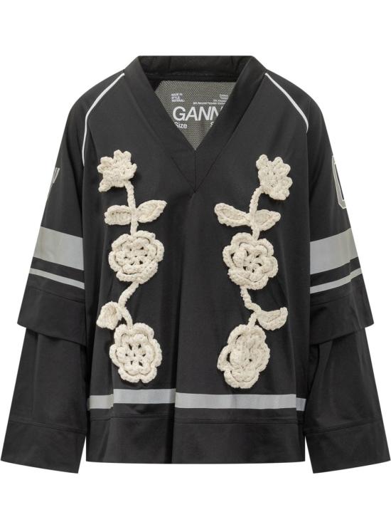 25FW 가니 스웨터 T4392 099 Black