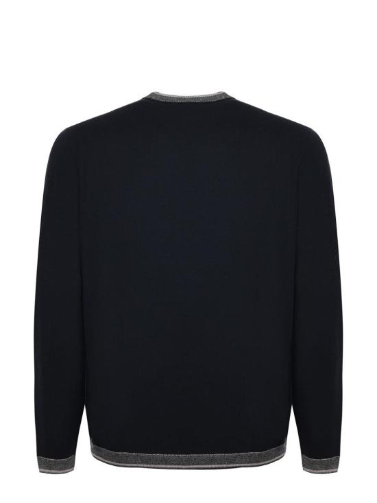 25FW 엠포리오 아르마니 스웨터 EM003387AF14697 UB118 BLUE - EMPORIO ARMANI