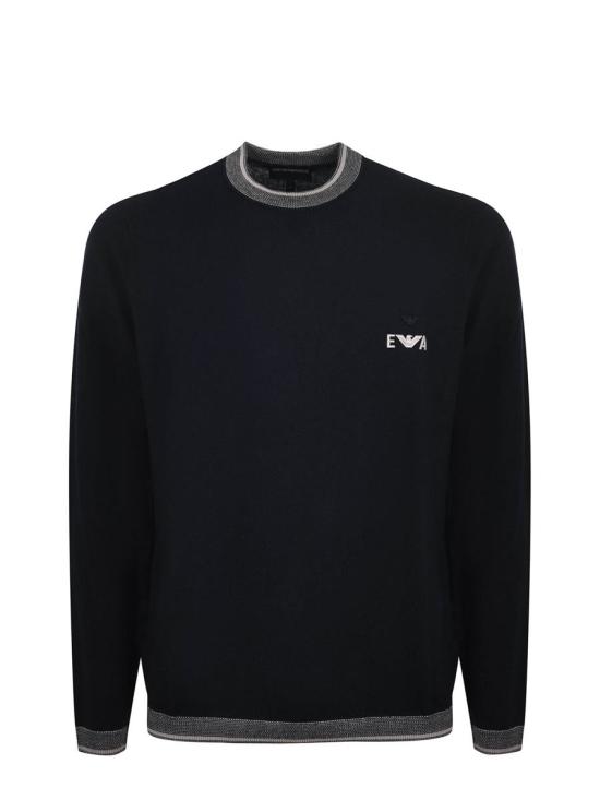 25FW 엠포리오 아르마니 스웨터 EM003387AF14697 UB118 BLUE