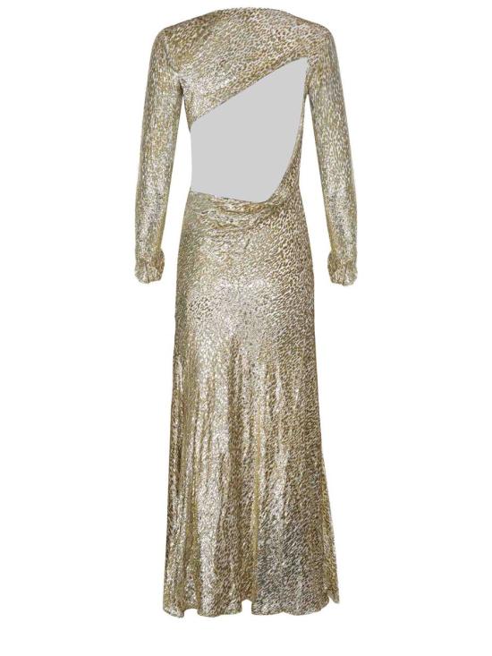 25FW 셀프 포트레이트 롱 원피스 PF25 060XAGOLD Gold - SELF PORTRAIT