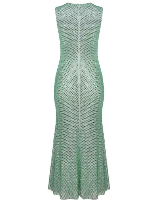 25FW 셀프 포트레이트 롱 원피스 PF25 101MGREEN Green - SELF PORTRAIT