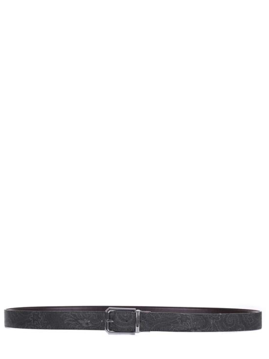 25FW 에트로 가죽 벨트 MP3C0002AA077 N0000 ANTRACITE - ETRO