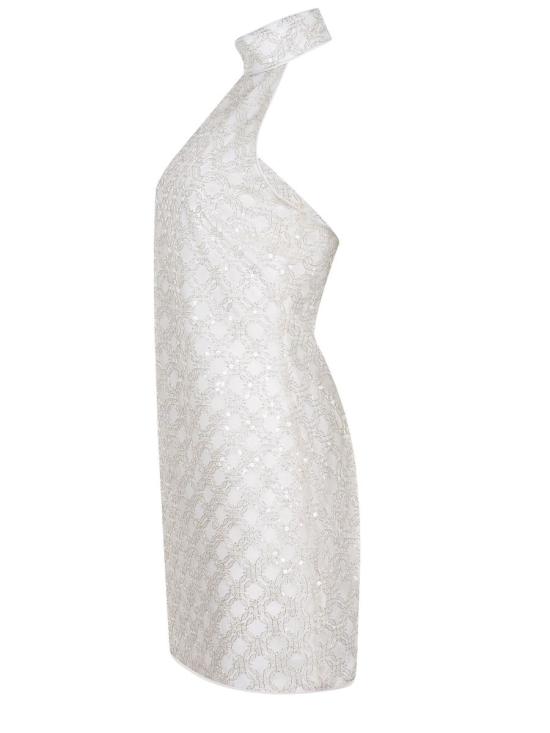 25FW 로테이트 바이 크리스텐슨 숏 원피스 114177857BCR1487 857 WHITE - ROTATE BY BIRGERCHRISTENSEN