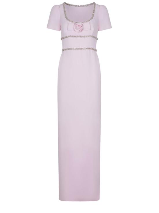 25FW 셀프 포트레이트 롱 원피스 PF25 066XPINK