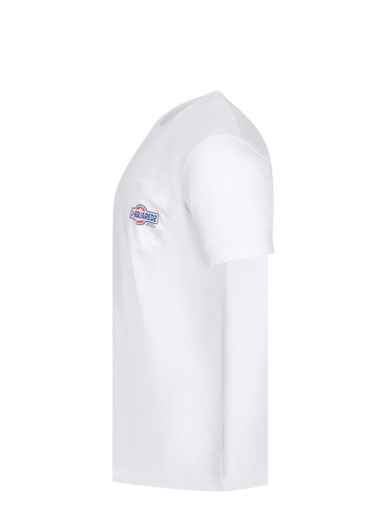 25FW 디스퀘어드2 반팔 티셔츠 S74GD1449D20020 100 WHITE - DSQUARED2