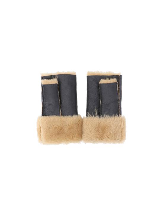 25FW 아워레가시 장갑 A4258BNS NATURAL AVIATOR SHEARLING Brown - OUR LEGACY