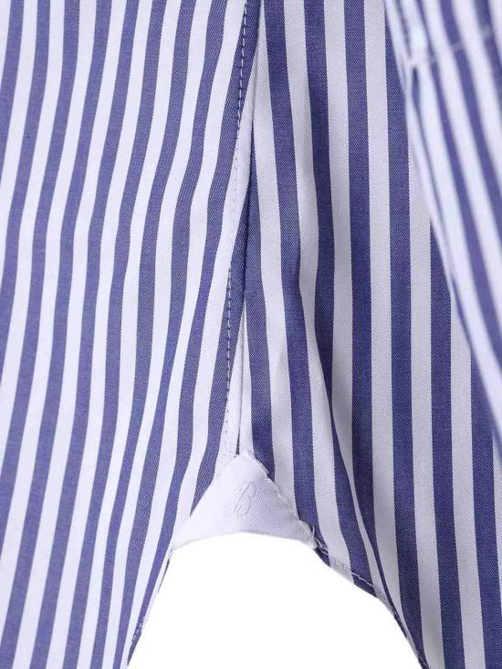  발바 긴팔 셔츠 U10442000001 Blue - BARBA