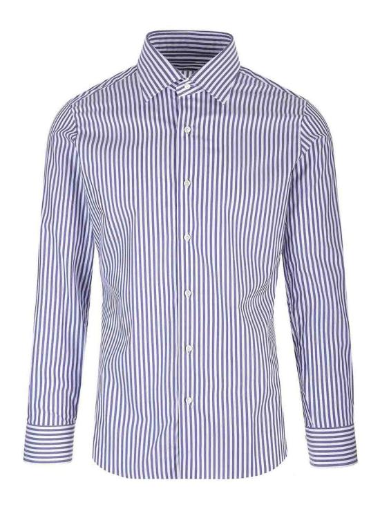  발바 긴팔 셔츠 U10442000001 Blue