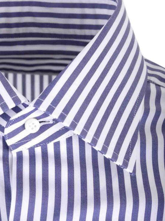  발바 긴팔 셔츠 U10442000001 Blue - BARBA