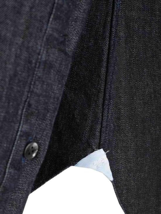  발바 긴팔 셔츠 LIU13P01440390001 Blue - BARBA