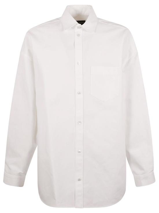  발렌시아가 셔츠 794462WTQM309140 White