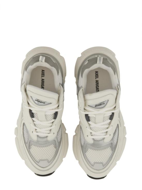 25FW 악셀 아리가토 스피어 러너 F1543001 WHITE SILVER White - AXEL ARIGATO
