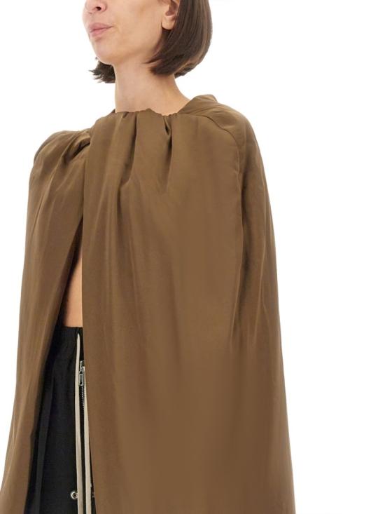  릭 오웬스 블라우스 RO02D3788 SCH35 Brown - RICK OWENS