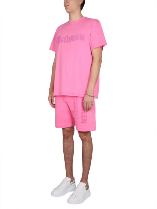  알렉산더 맥퀸 숏팬츠 688717 QUZ810917 Pink - ALEXANDER MCQUEEN