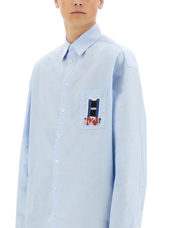 25SS JW앤더슨 긴팔 셔츠 SH0352 PG1698804 Blue - JW ANDERSON