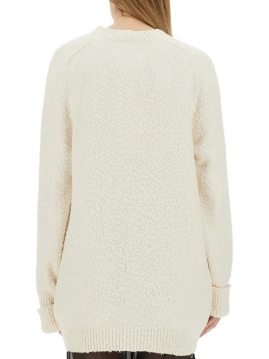 마르지엘라 오버사이즈 파일 가디건 SI0GP0002 S17664101 White - MAISON MARGIELA