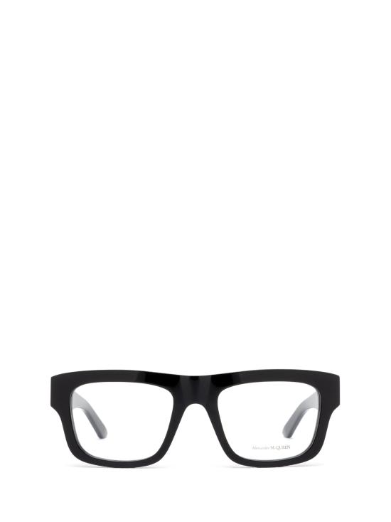 26FW 알렉산더 맥퀸 안경 AM0452O 001 BLACK