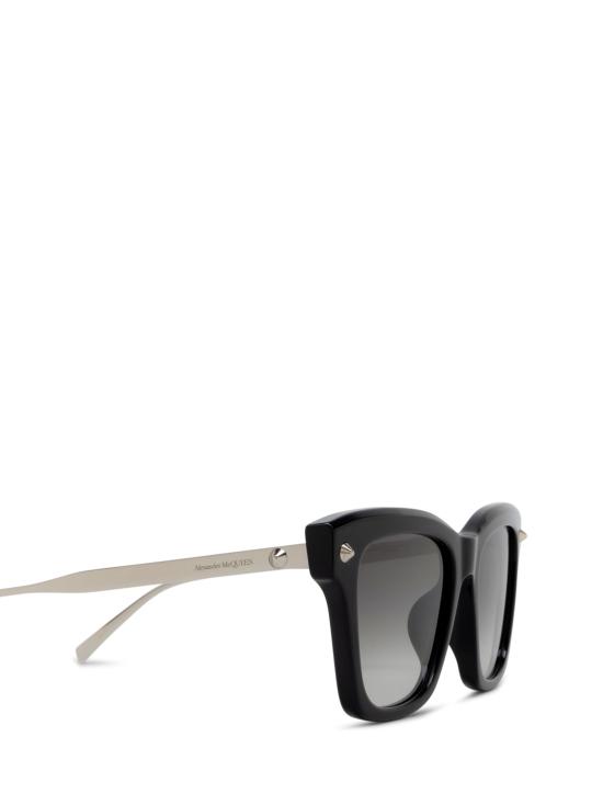 26FW 알렉산더 맥퀸 선글라스 AM0483S 001 BLACK - ALEXANDER MCQUEEN