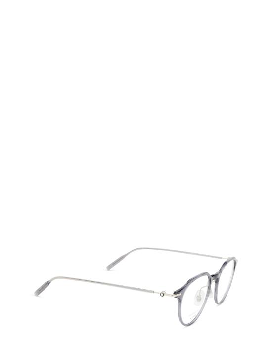 26FW 몽블랑 안경 MB0355O 003 SHINY TRANSPARENT GREY - MONTBLANC