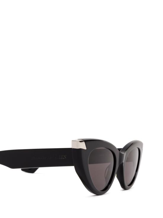 25FW 알렉산더 맥퀸 선글라스 AM0442S 001 BLACK - ALEXANDER MCQUEEN