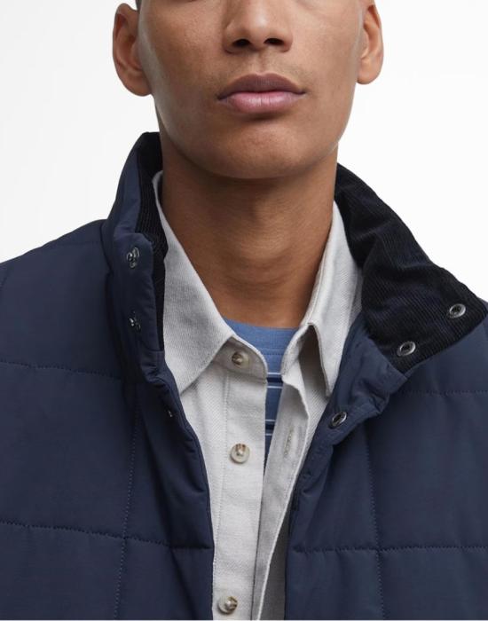 25FW 바버 브램턴 푸퍼 재킷 MQU1835NY71 Blue - BARBOUR