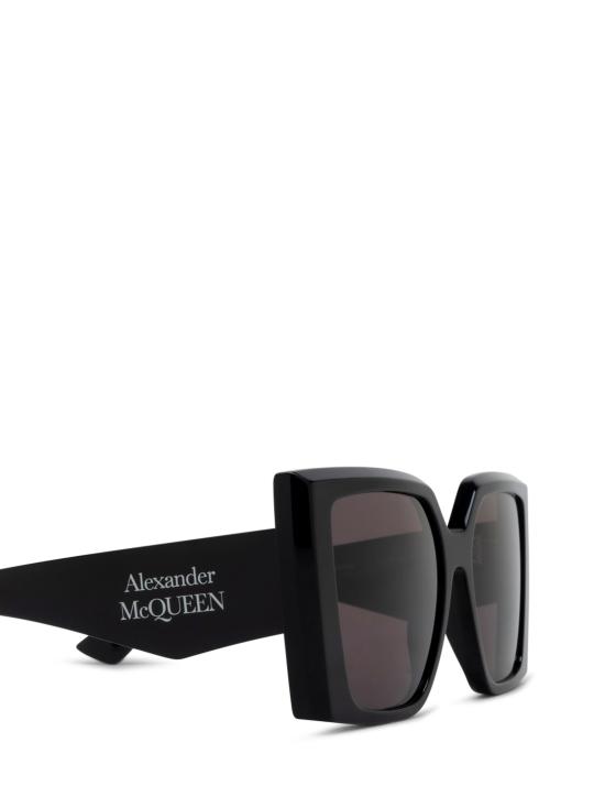 26FW 알렉산더 맥퀸 선글라스 AM0467S 001 BLACK - ALEXANDER MCQUEEN