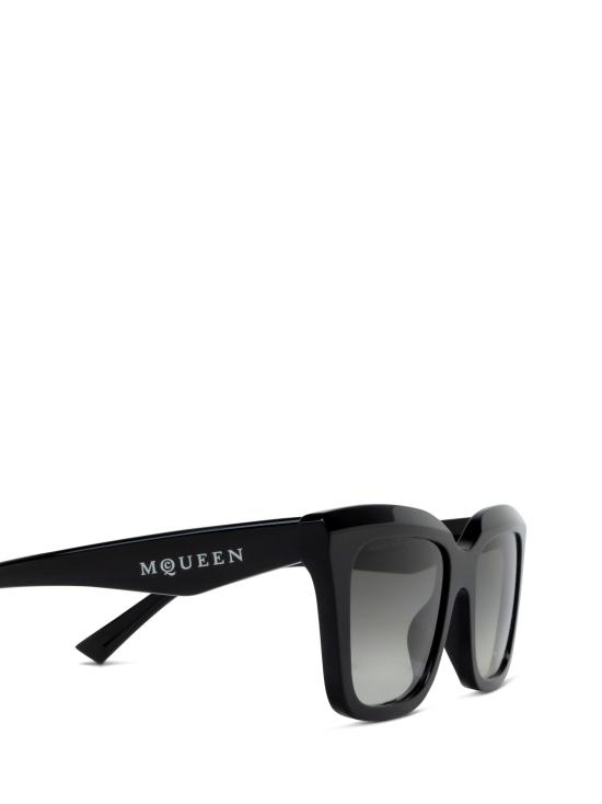 26FW 알렉산더 맥퀸 선글라스 AM0473S 001 BLACK - ALEXANDER MCQUEEN