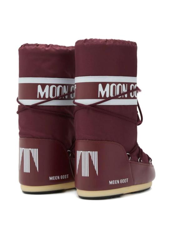 25FW 문부츠 아이콘 나일론 부츠 80D1400440 D013 BURGUNDY - MOON BOOT