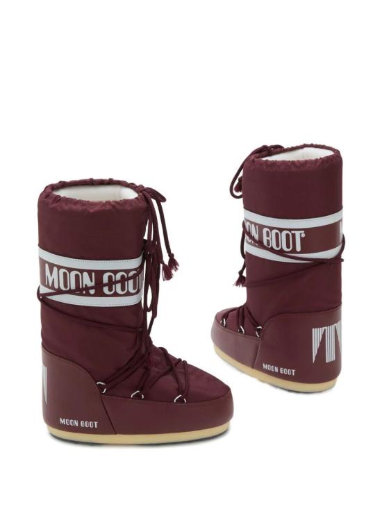 25FW 문부츠 아이콘 나일론 부츠 80D1400440 D013 BURGUNDY - MOON BOOT