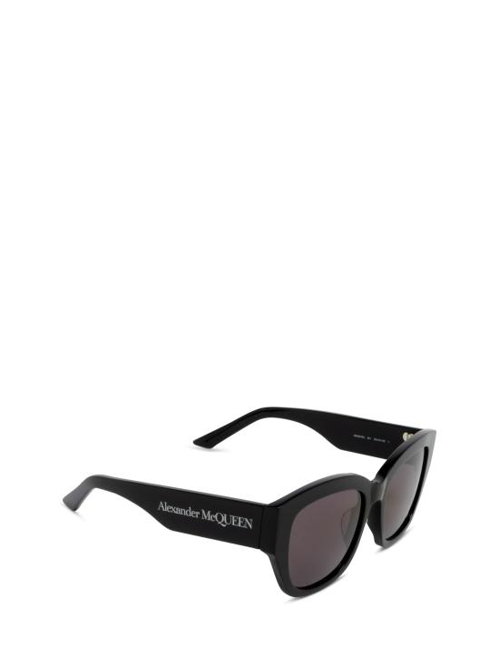 26FW 알렉산더 맥퀸 선글라스 AM0451SA 001 BLACK - ALEXANDER MCQUEEN