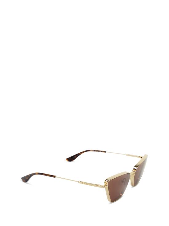 26FW 알렉산더 맥퀸 선글라스 AM0501S 002 GOLD - ALEXANDER MCQUEEN