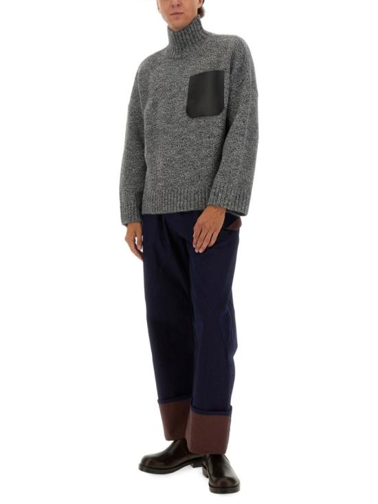 25FW JW앤더슨 터틀넥 KW1234 YN0367929 Grey - JW ANDERSON