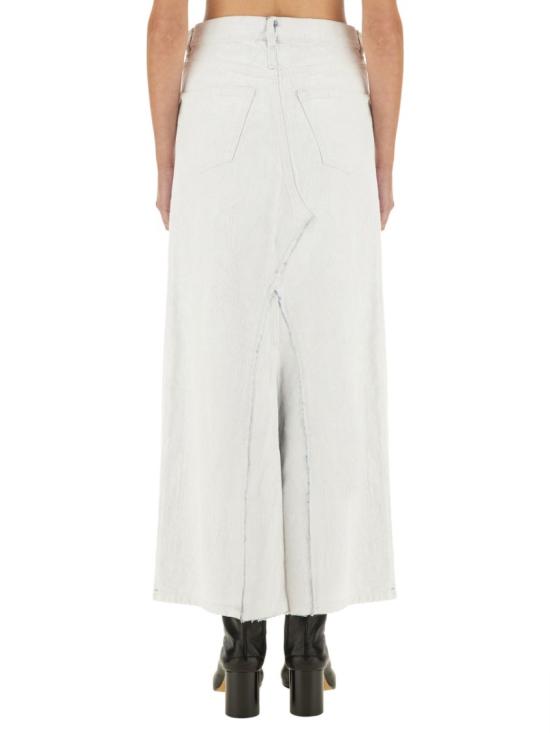  마르지엘라 롱 스커트 SI0MA0003 S30561967 White - MAISON MARGIELA