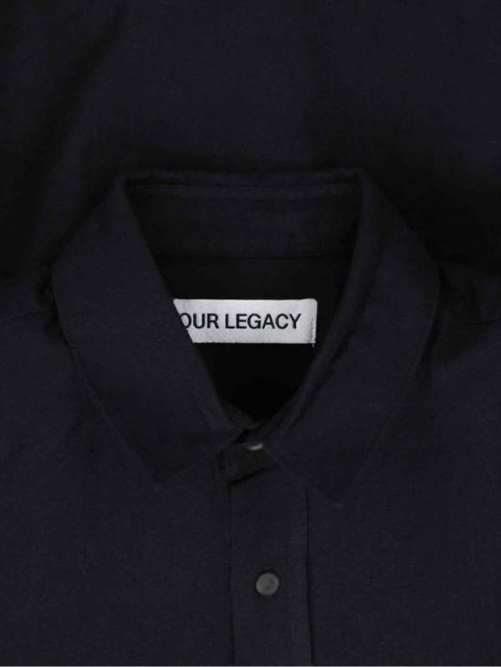 25FW 아워레가시 셔츠 COCSBSBLACK SILK Black - OUR LEGACY