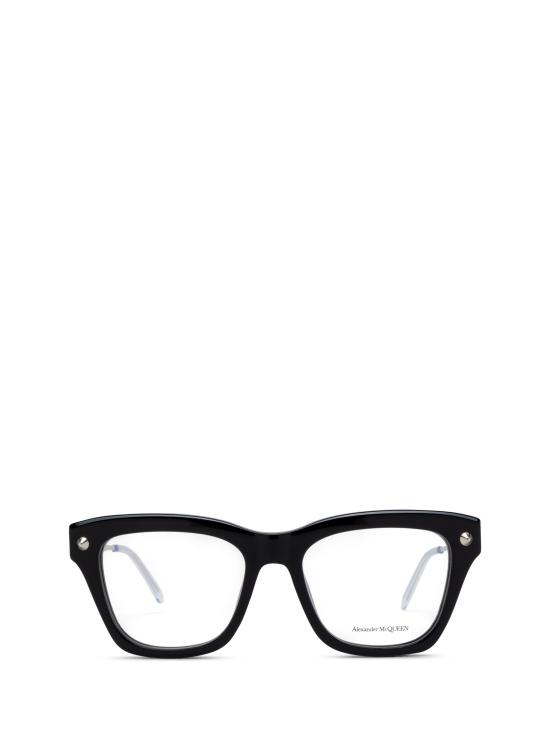 26FW 알렉산더 맥퀸 안경 AM0484O 005 BLACK