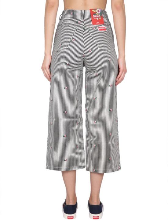  겐조 데님 팬츠 FD52DP214 6J1DM Grey - KENZO